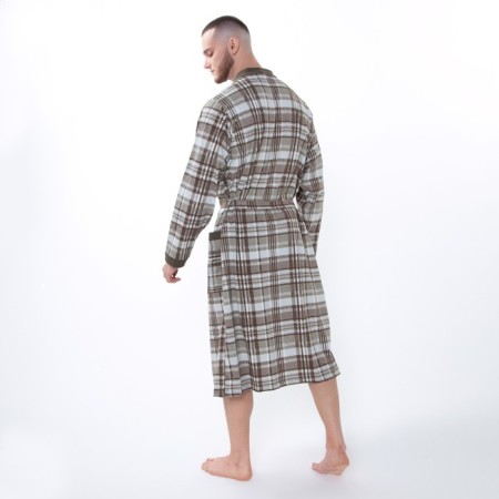 Male robe, brown color, size 56-4