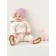 Costume (sweatshirt and trousers) I, Basic Line, height 68-74 cm, milk color