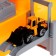 Parking "Structural School", with 2 metal machines