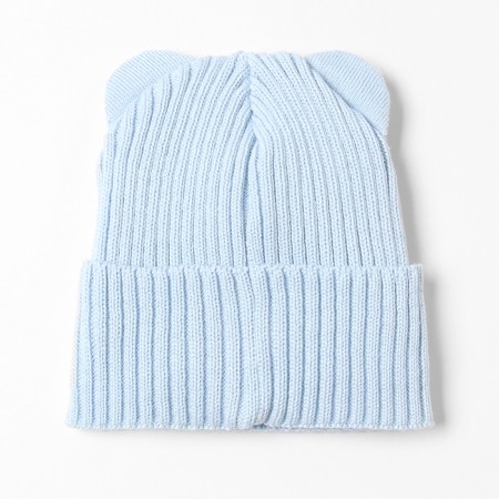 Children's hat minku, rr 35-40, blue color-2