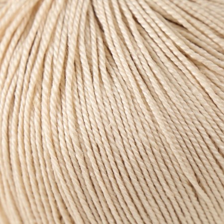 Yarn "openwork" 100% mercerized cotton 280m/50g (03-p. Beige)-2