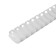 Plastic binding springs, d = 32mm, 50 pieces, sew 241-280 sheets, white, gelos