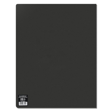 Folder with 20 A3 inserts, 800 μm, calligrata, texture "Sand", black-5