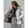 Ski suit female, size 42, white color
