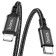 Hoco X14, Type -C cable - Lightning, 3.0 A, 3 m, fast charging, nylon braid, black