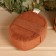A washcloth from rams, voluminous, oval with cotton, 10*15*5 cm.
