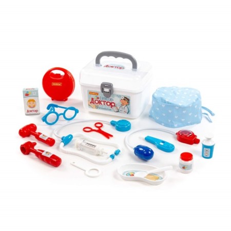 Set "Doctor No. 16", in a suitcase, 15 elements