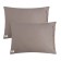 A set of pillowcases Ethel 50*70 cm - 2 pcs, col. Gray, greedy cotton, 140g/m2