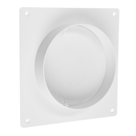 Round channels connector Zein, D = 150 mm, ventilation, with an overhead plate and with a valve-2