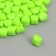 Beads for creativity Plastic "Cube with flattened edges" Salad set 30 grams d = 0.8 cm