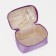 Lightning cosmetic bag, lilac color