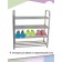 Arena shoes, 610 × 230 × 670 mm, 4-tier shoes, chromium color