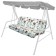 Matrax for garden swings "Flora" Universal, 170 x 55 cm