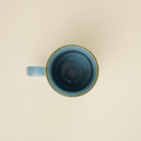 A set of porcelain mugs SL Home "Azzura", 400 ml, blue color-2