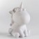 Set for creativity. Drawing by acrylic on the plastic figure "Unicorn"