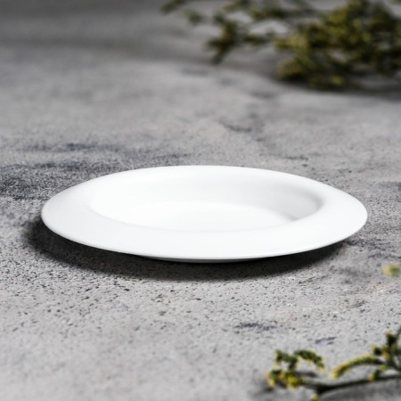 Cup "Cup" metal, 9.4x1.2 cm, white-1