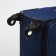 Small 24 suitcase "on lightning, code castle, with extension, blue color