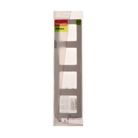 Frame Legrand Inspiria, 4 post, white-2
