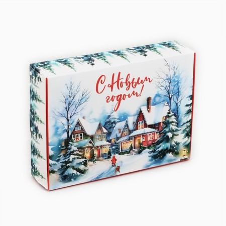 Folding box "Winter Tale", 21 x 15 x 5 cm, new year-2