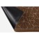 Moisture rug -heoping “PRO”, 40x60 cm, brown geometry drawing