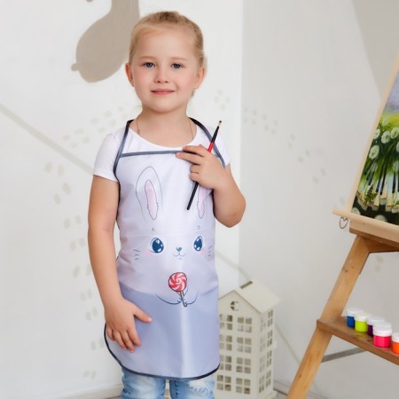 Apron Children's Ethel "Bunny", 49 x 39 cm, 100% polyester-5