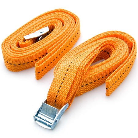 Skyway cargo screed, 5 m, 0.25 tons, 25 mm, buckle with a lock in a blist, S03601010