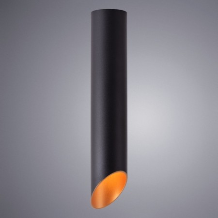 Pilon-Gold lamp, 1x35W GU10, black color-1