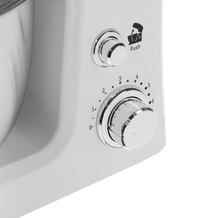 Mixer Sakura SA-6327W, Planetary, 1000 W, 3.5 L, 6 speeds, 3 nozzles, white-3