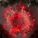 Garland “thread” 20 m, IP20, transparent thread, 200 LED, red glow, 8 modes, 220 V
