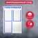 Information stand “Consumer Corpourine” 4 pockets (3 flat A4, 1 volumetric A4), blue color