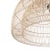 Ceiling Lamp from the rattan "Hendri" 1x120W, E27, 60x60x50 cm