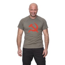 USSR T -shirt, olive color, cotton fabric, size XXXL/56