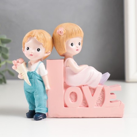 Souvenir Polystone "Innocent Love" 3x12.3x10 cm