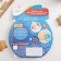 Pumpkin cookies, cutting, stamp, 9.5 × 8.5 × 1 cm, orange color