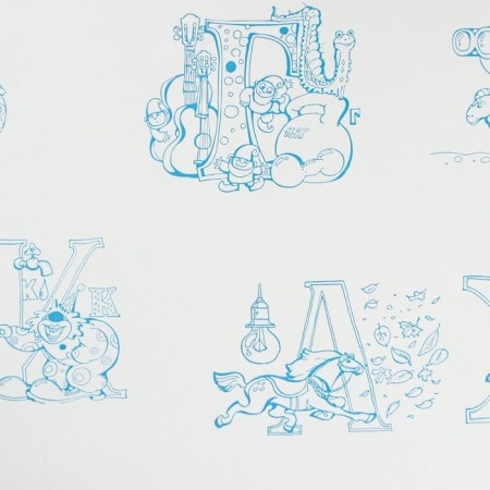 Tables-coloring single children's “Tasty alphabet”, 110 × 150 cm-2