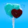 Caramel Lollice "Heart 3d", 17 g