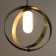 Bayerlux lamp "Retor" E27 40W Black Latun 34.5x34.5x37.5-137 cm