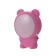 Nightlight "Bear" LED Pink 7x6.5x10 cm