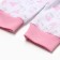 Children's sliders "Antoshka", white color/bunnies, height 74