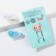 Hair clips "My kitten", 2 pcs. (shaker)