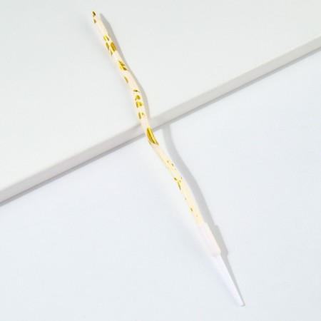Candles for the cake "For your holiday", white, 10 pcs.-3