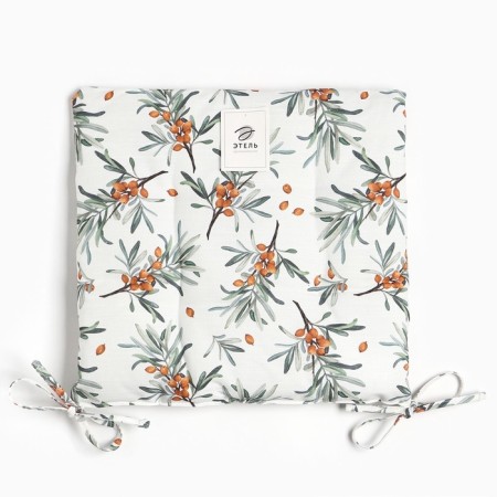 Sitting for a chair "Ethel" Berry Garden 42x42 cm, 100% cotton, reps 210 g/m2-6