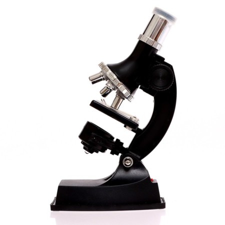 Set for the study of the microworld "Microscope + Kaleidoscope", 14 objects, lighting effects, works from batteries-10