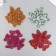 Decor "Butterflies" mix 5.5x4.5 cm set 6 pcs foam glitter