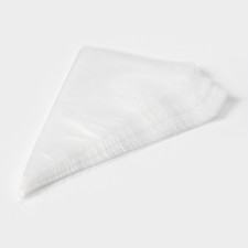 Set of confectionery disposable bags, 25 pcs, 25 cm, transparent color
