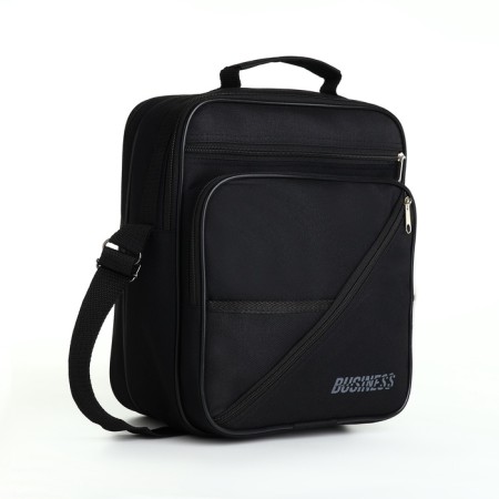 Male bag, luris, black color