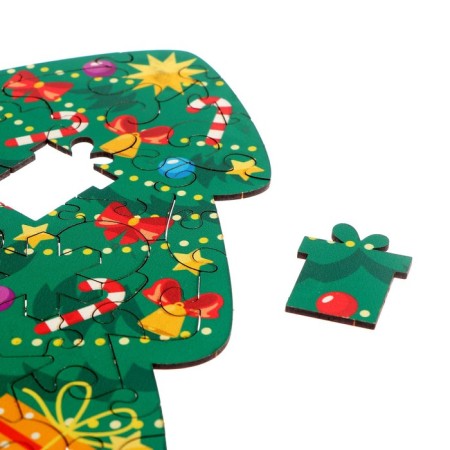 Puzzle "New Year tree"-2