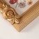 Photo frame MDF 13x18 cm "lush roses" gold 3.4x20.5x24 cm