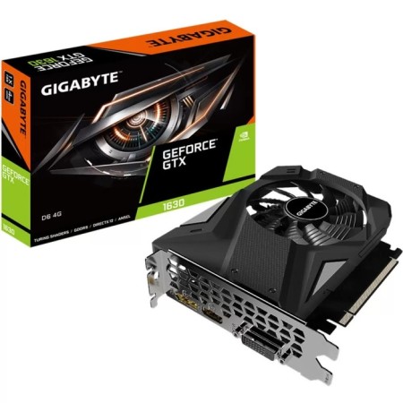 Gigabyte GeForce GTX1630, 4 GB, 64bit, GDDR6, DVI, HDMI, DP
