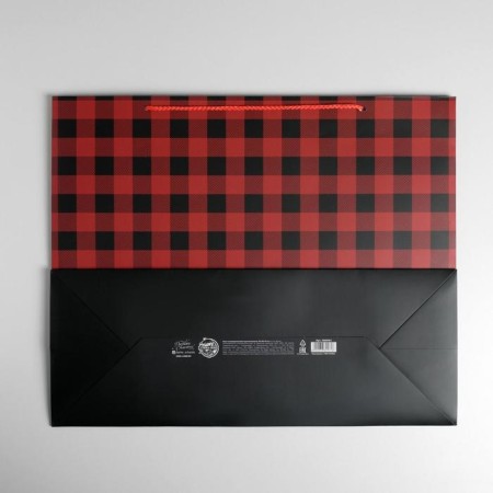 Gift Package Laminated, Packaging, Man Rules, XL 49 x 40 x 19 cm-5